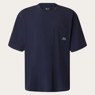 Oakley Enhance Cool Cotton Tee - Relax In Blue