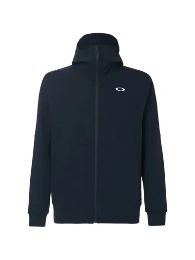 Oakley Enhance Mobility Zip-up Hoodie In Blue