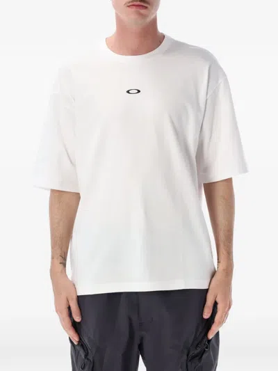 Oakley Enhance Qdc Graphic-print T-shirt In White