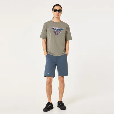 Oakley Enhance Tech Jersey Shorts 15.0 In Dark Slate