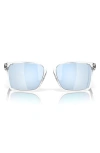 Oakley Exchange Sun 56mm Polarized Rectangle Sunglasses In Clear