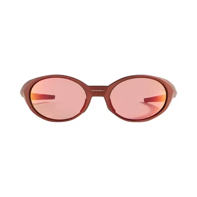 Pre-owned Oakley Eye Jacket Redux Forge Sunglasses 'fire Orange/prizm Trail Torch' | Men's Size Onesize
