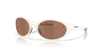 Oakley Men's Eye Jacket Redux Seek Collection Polarized Sunglasses, Oo9438 In Matte Vapor