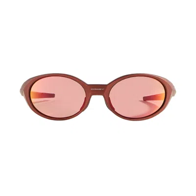 Pre-owned Oakley Eye Jacket Redux Sunglasses 'fire Orange' | Men's Size Onesize