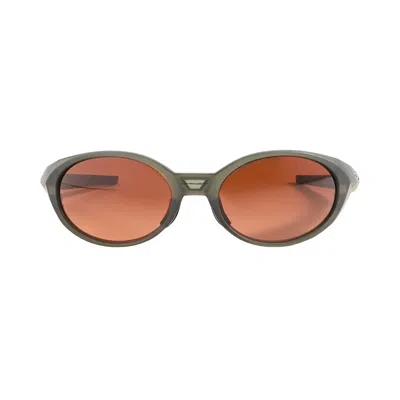 Pre-owned Oakley Eye Jacket Redux Sunglasses 'matte Olive/ink' | Green | Men's Size Onesize
