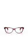Oakley 50mm Round Optical Glasses In Red