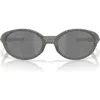 Oakley Eyejacket Redux 58mm Rectangular Sunglasses In Gray