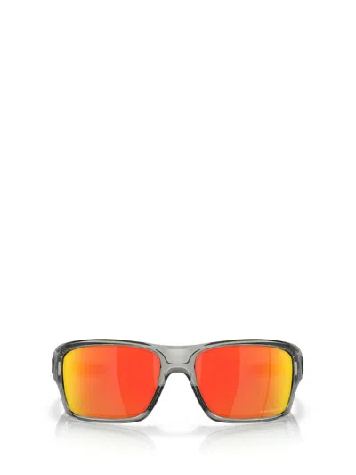 Oakley Turbine Square Sunglasses In Grey Ink