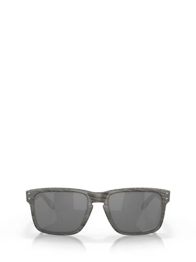 Oakley Holbrook Wayfarer-frame Sunglasses In Woodgrain