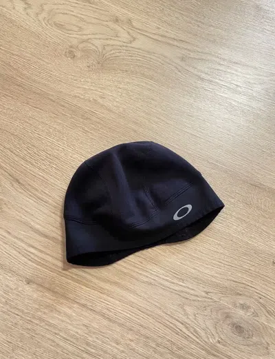 Pre-owned Oakley Fa14 Outdoor Fleece Hat In Black
