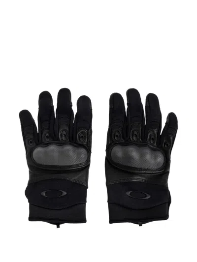 Oakley Factory Pilot 2.0 Panelled Knuckle-guard Gloves In Black
