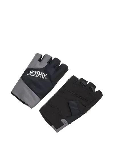 Oakley Factory Pilot Fingerless Gloves In Black