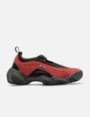 Oakley Factory Team Flesh Suede Sneakers In Red