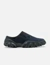 Oakley Factory Team Suede Chop Saw Mules Navy In Blue