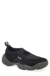 Oakley Factory Team Suede Flesh Sandal In Black