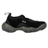 Oakley Factory Team Suede Flesh Sandal In Nero/verde