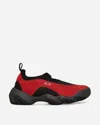 Oakley Factory Team Flesh Suede Sneakers In Red