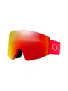 Oakley Fall Line L Snow Goggles In Red