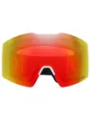 Oakley Mens White Oo7099 Fall Line L Acetate Ski Goggles In White