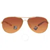 OAKLEY OAKLEY FEEDBACK PRIZM BROWN GRADIENT PILOT LADIES SUNGLASSES OO4079 407941 59