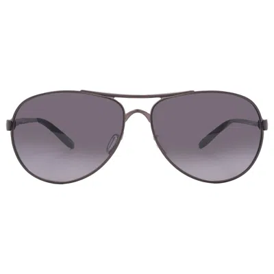 Oakley Feedback Prizm Grey Gradient Pilot Ladies Sunglasses Oo4079 407948 59 In Blue
