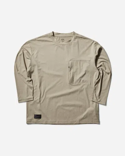 Oakley F.g.l. Scratch Longsleeve T-shirt 4.7 Desert Sand In Beige