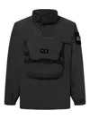 Oakley Versatile Jacket With High Collar And Cuffs In Black