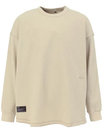 Oakley Fgl Union Ls Wide Tee 5.7 In Neutral