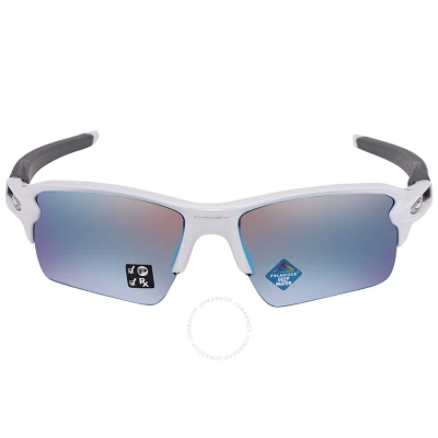Oakley Flak 2.0 Xl Prizm Deep Water Polarized Sport Men's Sunglasses Oo9188 918882 59 In White