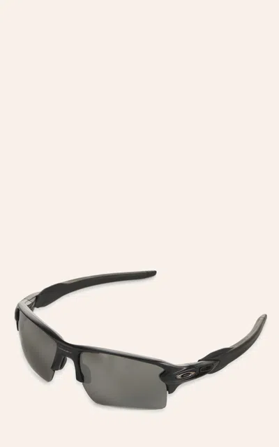 Oakley Flak 2.0 Xl Matte Black With Black Prizm Lenses Sunglasses In Red