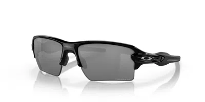 Pre-owned Oakley Flak 2.0 Xl Oo9188-7259 126mm - Polished Black Frame Black Polarized Lens In Prizm Black Polarised