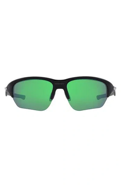 Oakley Flak Beta 64mm Oversize Rectangular Sunglasses In Green