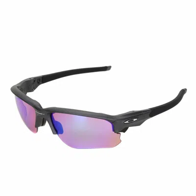 Pre-owned Oakley Flak Draft Sport Asian Fit Steel Prizm™ Golf Sunglasses Oo9373-0470 In Prizm™ Golf Non Polarized