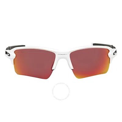 Oakley Flak Jacket 2.0 Xl Prizm Field Sport Men's Sunglasses Oo9188 918803 59 In White