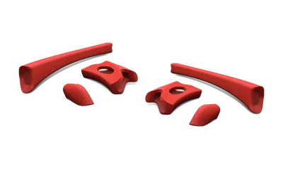 Oakley Flak Jacket® Sock Kit In Red
