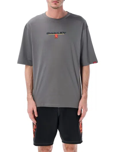 Oakley Graphic T-shirt In Gray