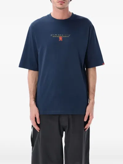 Oakley Flame-print T-shirt In Blue