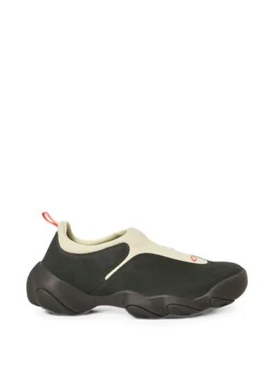 Oakley Flesh Suede-pannel Sneakers In Black