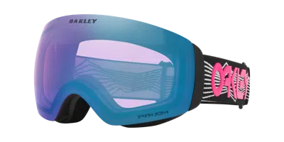 Oakley Flight Deck™ M Snow Goggles - Color: Black/red In Blue