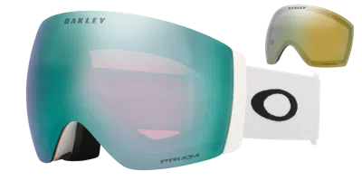 Oakley Flight Deck™ Pro L Snow Goggles - Color: White In Multi