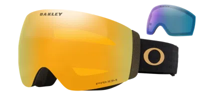 Oakley Flight Deck™ Pro M Snow Goggles 50th Anniversary - Color: Gold/black In Yellow
