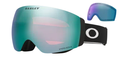 Oakley Flight Deck™ Pro M Snow Goggles - Color: Black In Green