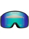 Oakley Oo7104 Flight Tracker L Snow Goggles In Black
