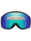 Oakley Unisex Sunglass Oo7105 Flight Tracker M Snow Goggles In Black
