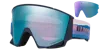 Oakley Flow Scape™ L Mikaela Shiffrin Signature Series Snow Goggles In Blue