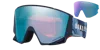 Oakley Flow Scape™ M (low Bridge Fit) Aleksander Kilde Signature Series Snow Goggles In Blue