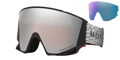 Oakley Flow Scape™ M (low Bridge Fit) Colby Stevenson Signature Series Snow Goggles In Black