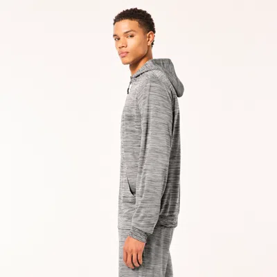 Oakley Foundational Fz Hoodie 3.0 In Uniform,lunar Heather