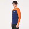 Oakley Free Ride Rc Ls Jersey In Orange,blue