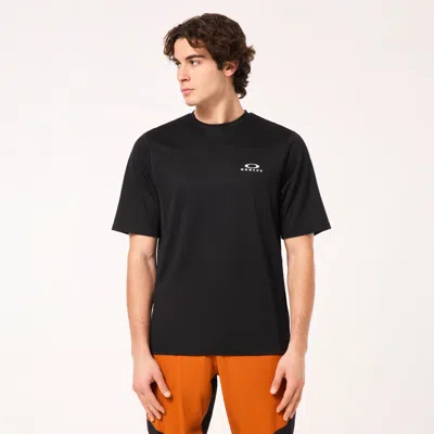 Oakley Free Ride Ss Jersey In Black,white